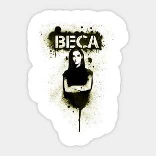 Beca Mitchell Sticker